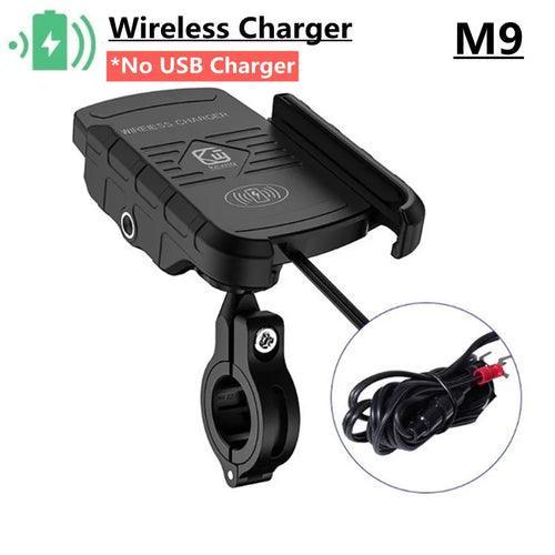 Aluminum Motorcycle Phone Holder Mount Moto Bicycle Handlebar Bracket