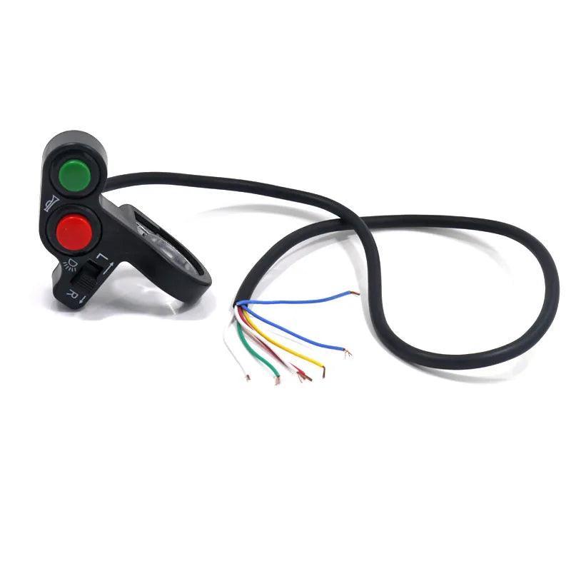 Modified Motorcycle Handlebar Switch Electric Bike Scooter Horn Turn