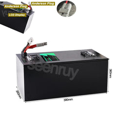 72V 150Ah 180AH Li-ion With Charger 220A 340A Lithium Polymer Battery