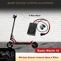 Electric Scooter Wireless Remote Control Alarm Set 4 Wire/6 Wire Power
