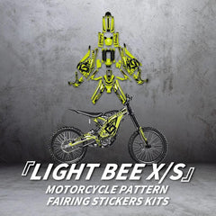 Used For  Surron Light bee X/S  Pattern Printing Stickers Kits