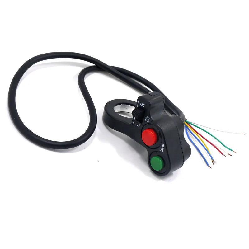 Modified Motorcycle Handlebar Switch Electric Bike Scooter Horn Turn