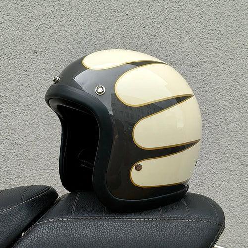 TT&COCASCOS Fiberglass Lightweigh Matte Black Classic Vintage 3/4
