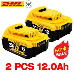 DCB200 20V Battery Compatible with dewalt power Tools 18V 12Ah