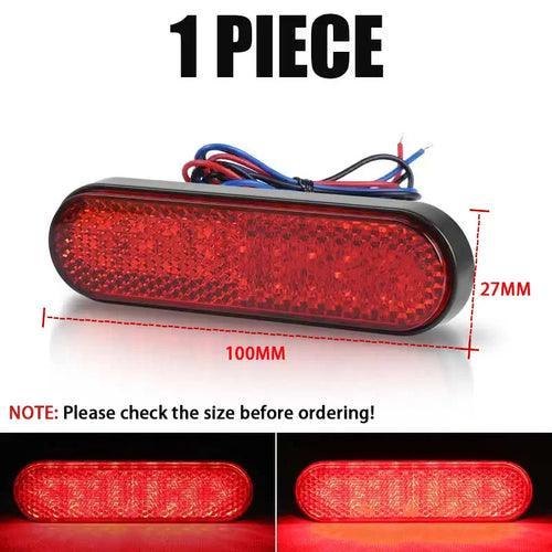Motorcycle Tail Light LED Motorbike Rear Brake Lamp Stop Brake Light