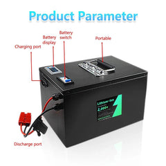 72v 30AH Li-ion With 84V Charger Lithium Polymer Battery Pack Built in