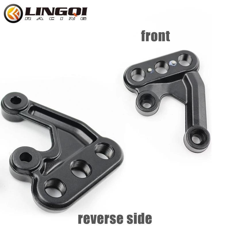 LINGQI RACING Motorcycle Foot Bracket Sur Ron Foot Pegs Bracket