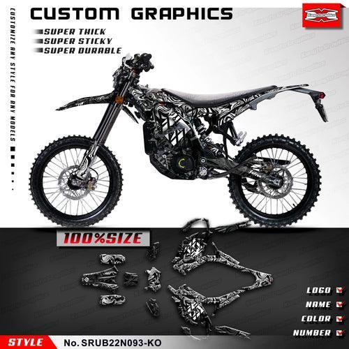 KUNGFU GRAPHICS Racing Sticker Decals Stickers for for Sur-Ron Ultra