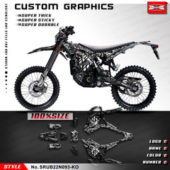 KUNGFU GRAPHICS Racing Sticker Decals Stickers for for Sur-Ron Ultra