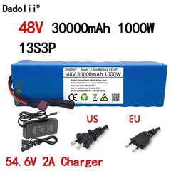 48V Battery Pack e-bike battery 30Ah 18650 li-ion battery pack bike