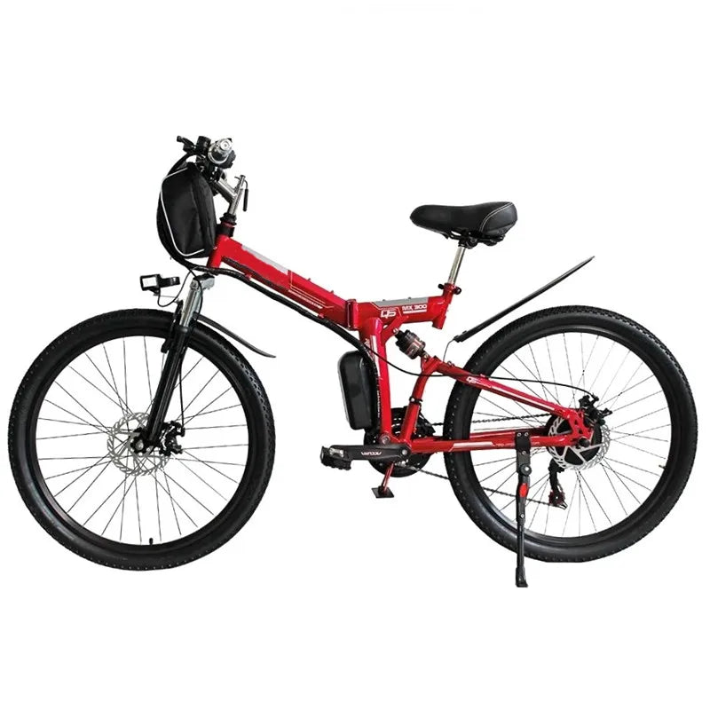 Electric Bicycle 26 Inch 1000W 48V 20AH Smlro MX300 Folding E-Bike Fat