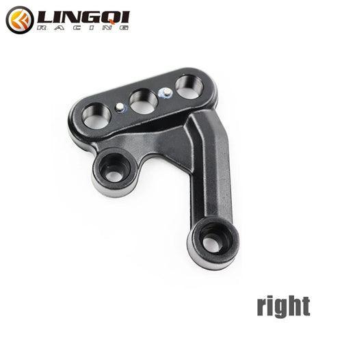 LINGQI RACING Motorcycle Foot Bracket Sur Ron Foot Pegs Bracket