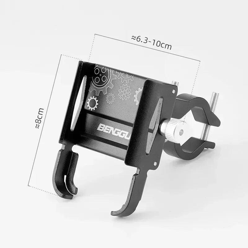 Bicycle Phone Holder 360° Rotation Aluminum Alloy MTB Bike Phone GPS