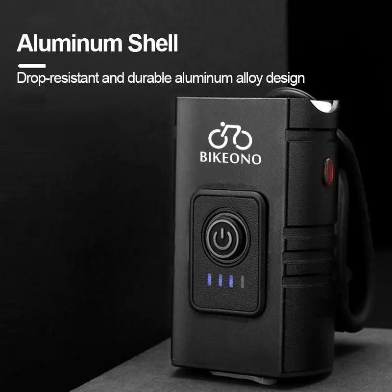 Bicycle Light T6 LED Front USB Rechargeable MTB Mountain Bicycle Lamp