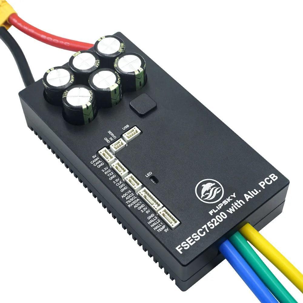 Flipsky 75200 84V 200A High Current with Aluminum PCB Based on VESC