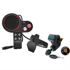 LT01 Display Thumb Throttle+6PIN Ignition Lock Key for Kaabo Mantis