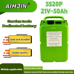 21V 50000mAh 18650 Lithium Battery Is Applicable To Electric Lawn