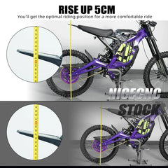 For Surron Sur-Ron Light Bee X S L1E Motocross 5cm Rise Seat Riser