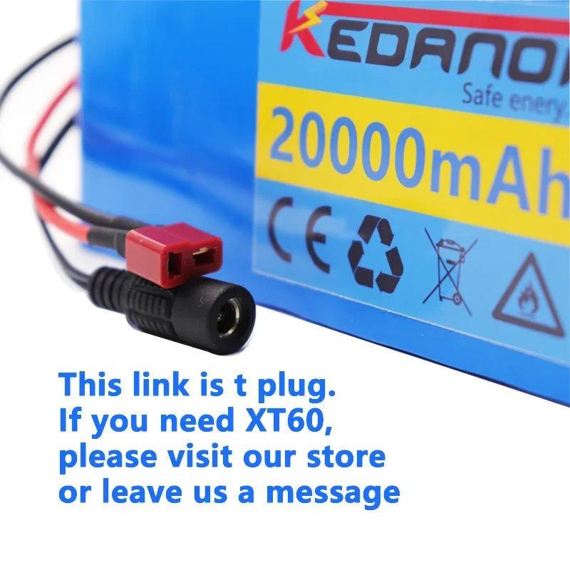 48v Lithium ion Battery 48V 20Ah 1000W 13S3P Lithium Battery Pack For