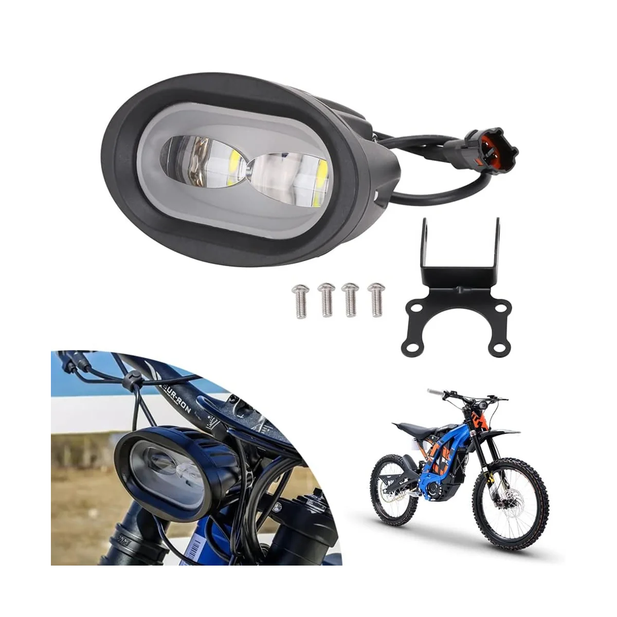 For Surron Light Bee X/S Segway X260/X160 Headlight, Motorcycle LED