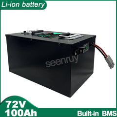 72V 100Ah Li-ion With Charger 80A 100A 150A Lithium Polymer Battery