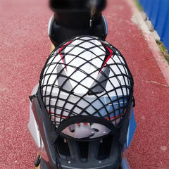 Motorcycle Helmet Storage Trunk Bag Motorcycle Luggage Net Hook Hold