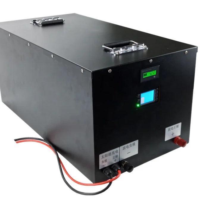 Lithium ion battery 48v 100AH for solar power system  scooter golf car