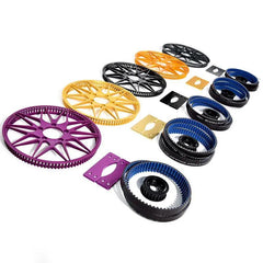 For SURRON Light Bee X S Secondary Drive Rear Flat Fork Modified Belt