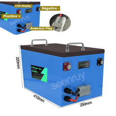 48V 200Ah Li ion With Charger 170A 230A 380A Lithium Polymer Battery