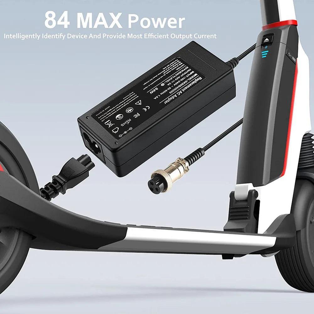 54.6V 2A Electric Scooter Charger for Evercross H5/ Vsett 8,8+,9+(NOT
