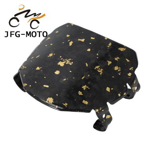 Motorcycle Accessories Front Number Plate Funparts Carbon Fiber Panel