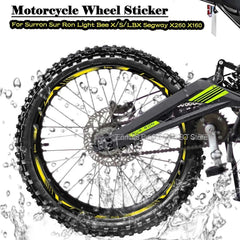 For Surron Light Bee X/S/LBX Segway X260 X160 Motorcycle Wheel Sticker