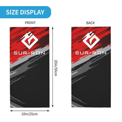 Zany Motocross Bandana Neck Cover Printed Surron Face Scarf Multi-use