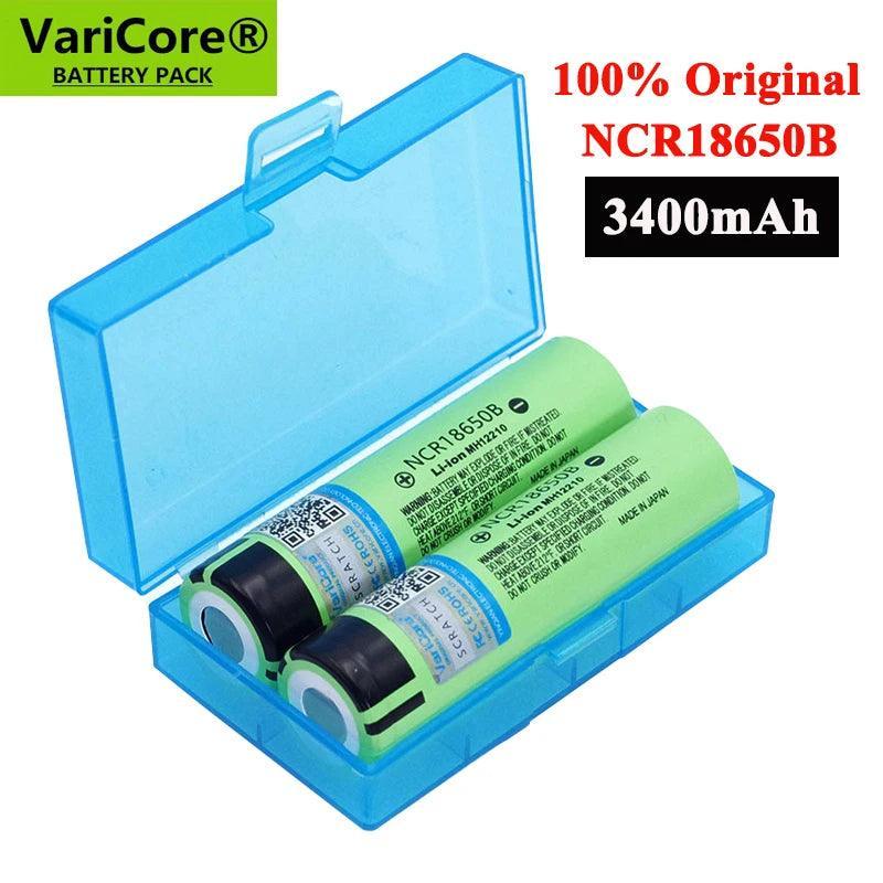 New Original 18650 NCR18650B Rechargeable Li-ion battery 3.7V 3400mAh