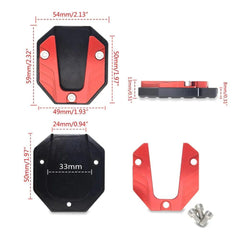 Universal Scooter Motorcycle Bike Kickstand Extender Foot Side Stand