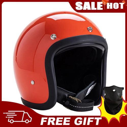 TT&COCASCOS Fiberglass Lightweigh Matte Black Classic Vintage 3/4