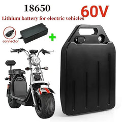 New Citycoco Electric Scooter Battery 60V 20Ah-100Ah for 250W~1500W