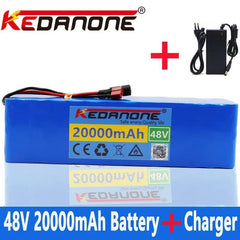 48v Lithium ion Battery 48V 20Ah 1000W 13S3P Lithium Battery Pack For