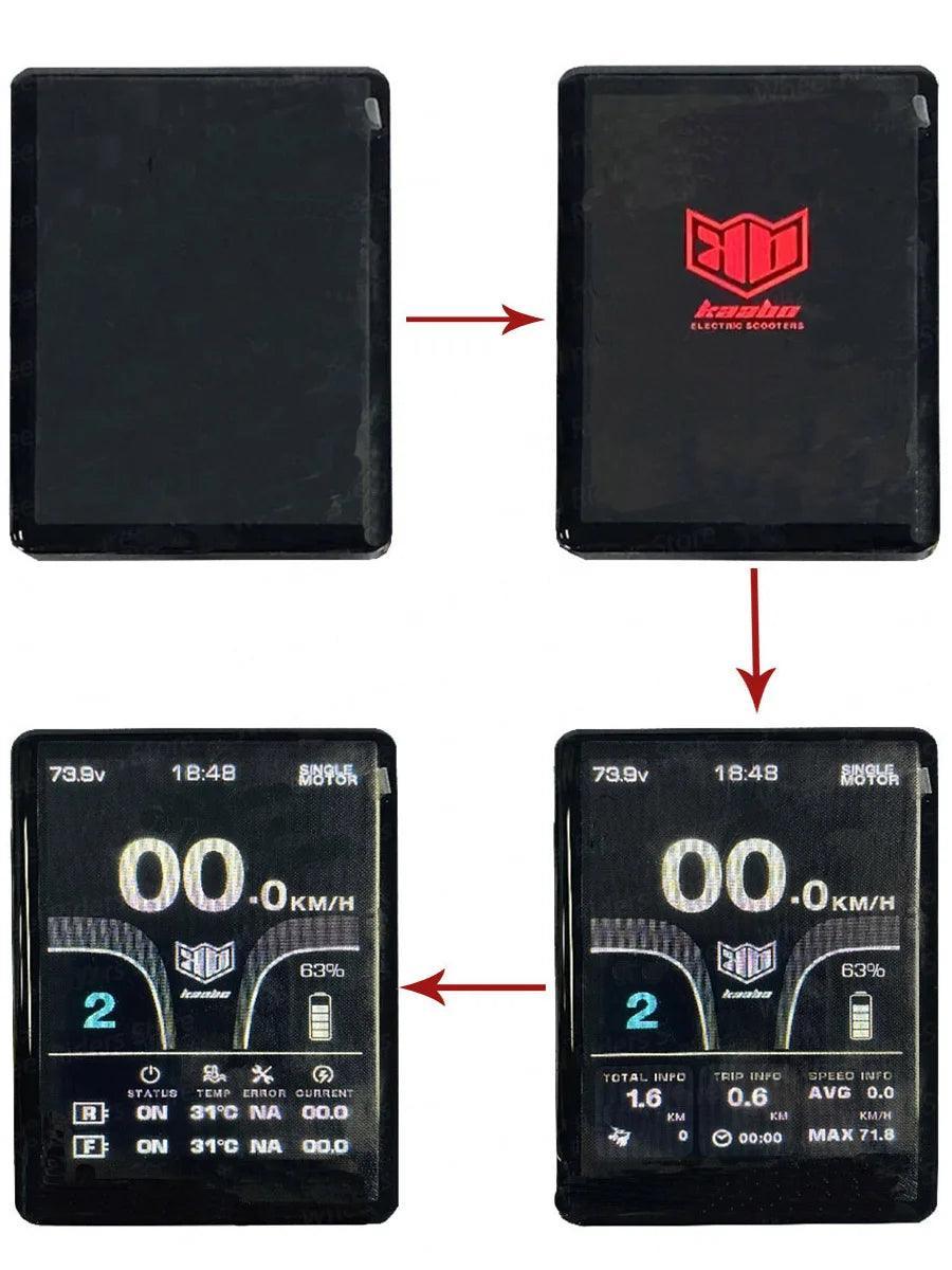 TFT Display Controller Board Multiple Function Setting Original Design