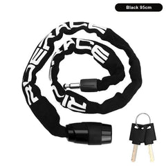 RIDERACE Bicycle Chain Lock Portable Anti-theft High Security MTB
