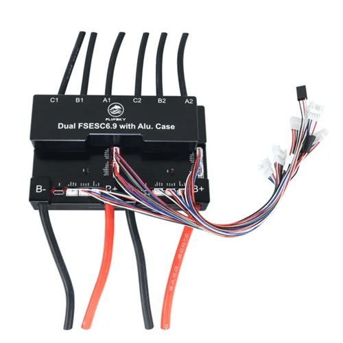 FLIPSKY Brushless DC Motor Speed Controller Dual FSESC6.9 100A Base on