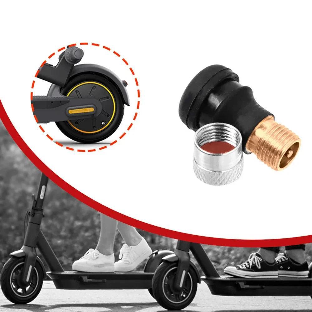 Inflatable Air Nozzle For Ninebot Max G30 Tires Air Valve Vacuum