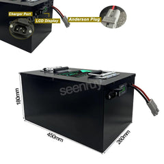 72V 100Ah Li-ion With Charger 80A 100A 150A Lithium Polymer Battery