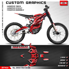 KUNGFU GRAPHICS Waterproof Stickers Motorcycle Decals for Surron Light