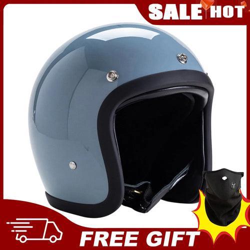 TT&COCASCOS Fiberglass Lightweigh Matte Black Classic Vintage 3/4