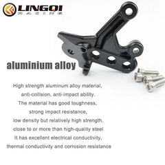 LINGQI RACING Motorcycle Foot Bracket Sur Ron Foot Pegs Bracket