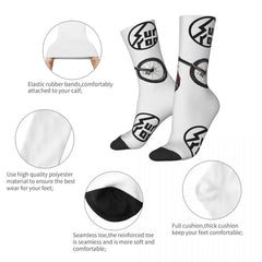 Funny Crazy Sock for Men SURRON Sticker Hip Hop Vintage Surron Happy