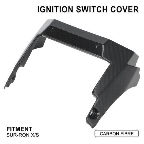 Carbon Fibre Ignition Switch Cover Controller Shield Guard Cover For