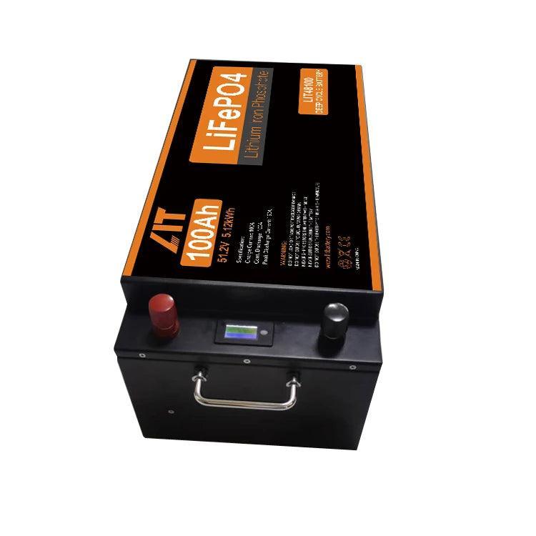 5 Kwh  Deep Cycle Lifepo4 100Ah Lithium Ion Battery For Scooter 48Volt