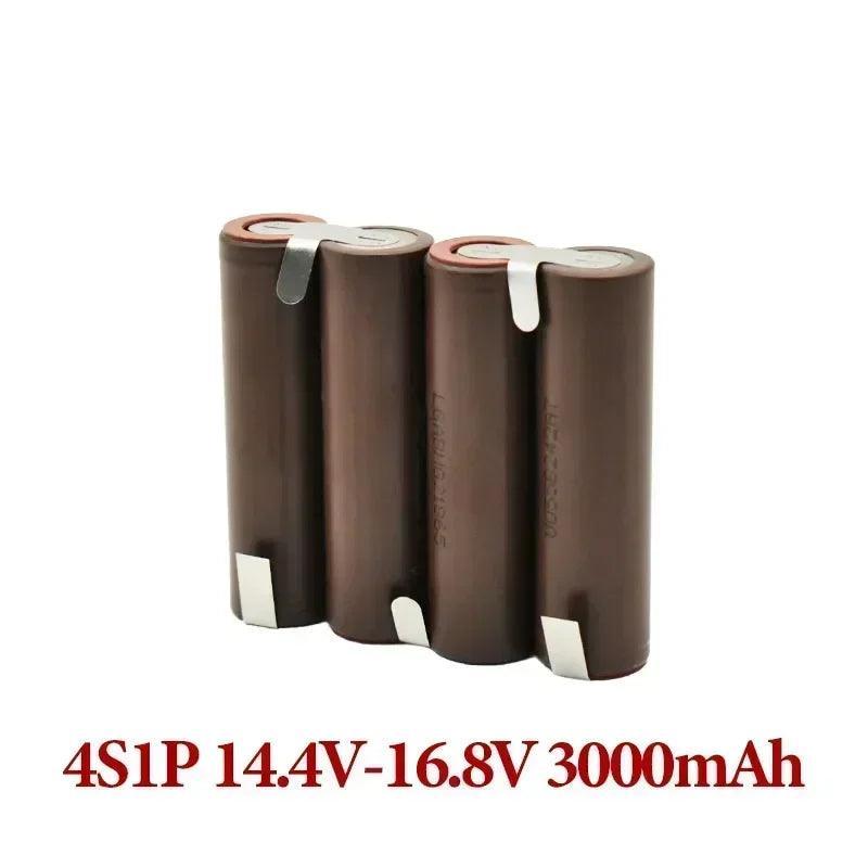 HG2 18650 3000mAh 6000mAh 20amps 3S 4S 5S 6S 8S 7.4V 12.6V 14.8V 18V